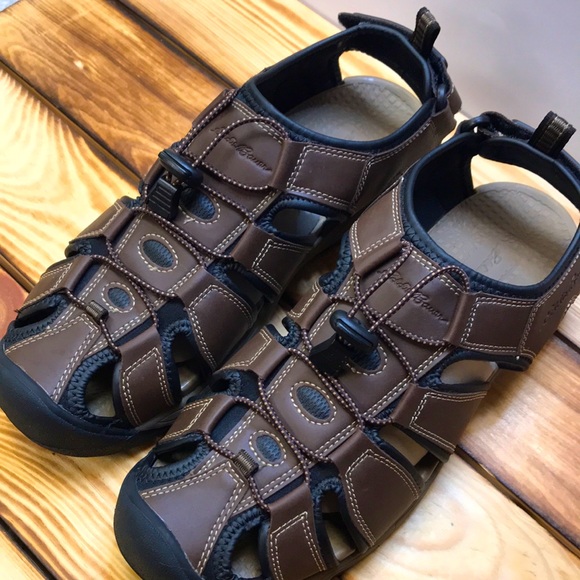 Eddie Bauer Men’s Meridian Bump Toe Hiking Sandals, Size 10 - Picture 7 of 12